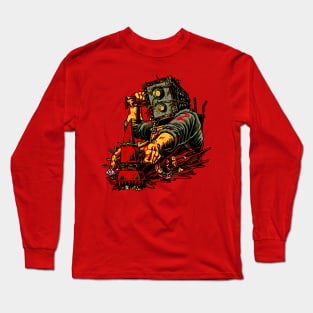 The Keeper - Boxhead Long Sleeve T-Shirt